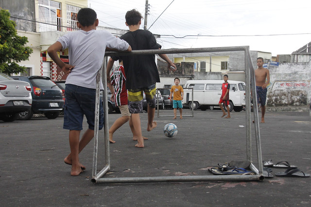 Futebol de rua, exercício sem compromisso «